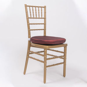 Silla Tiffany dorada