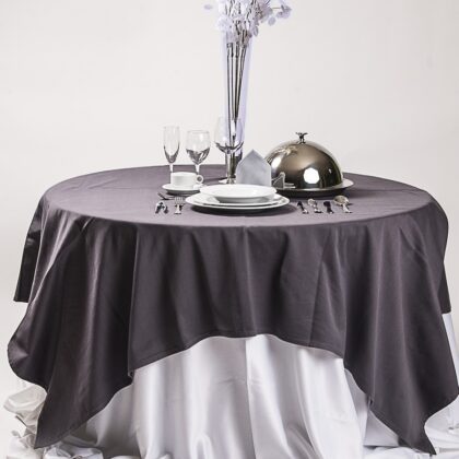 Cubre mantel gris