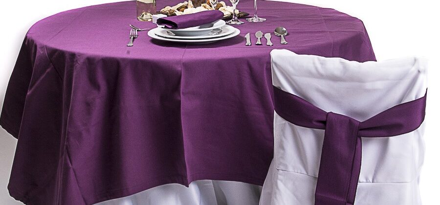 Mantel morado