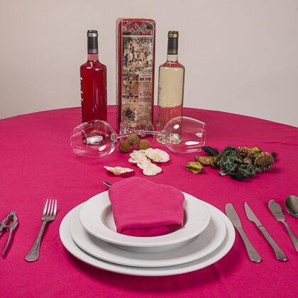 Mantel fucsia