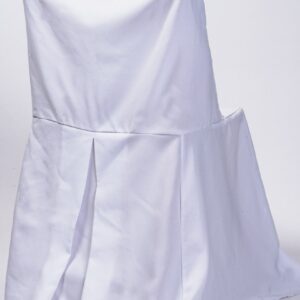 Funda blanca para silla