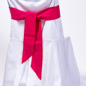 Lazo fucsia para silla