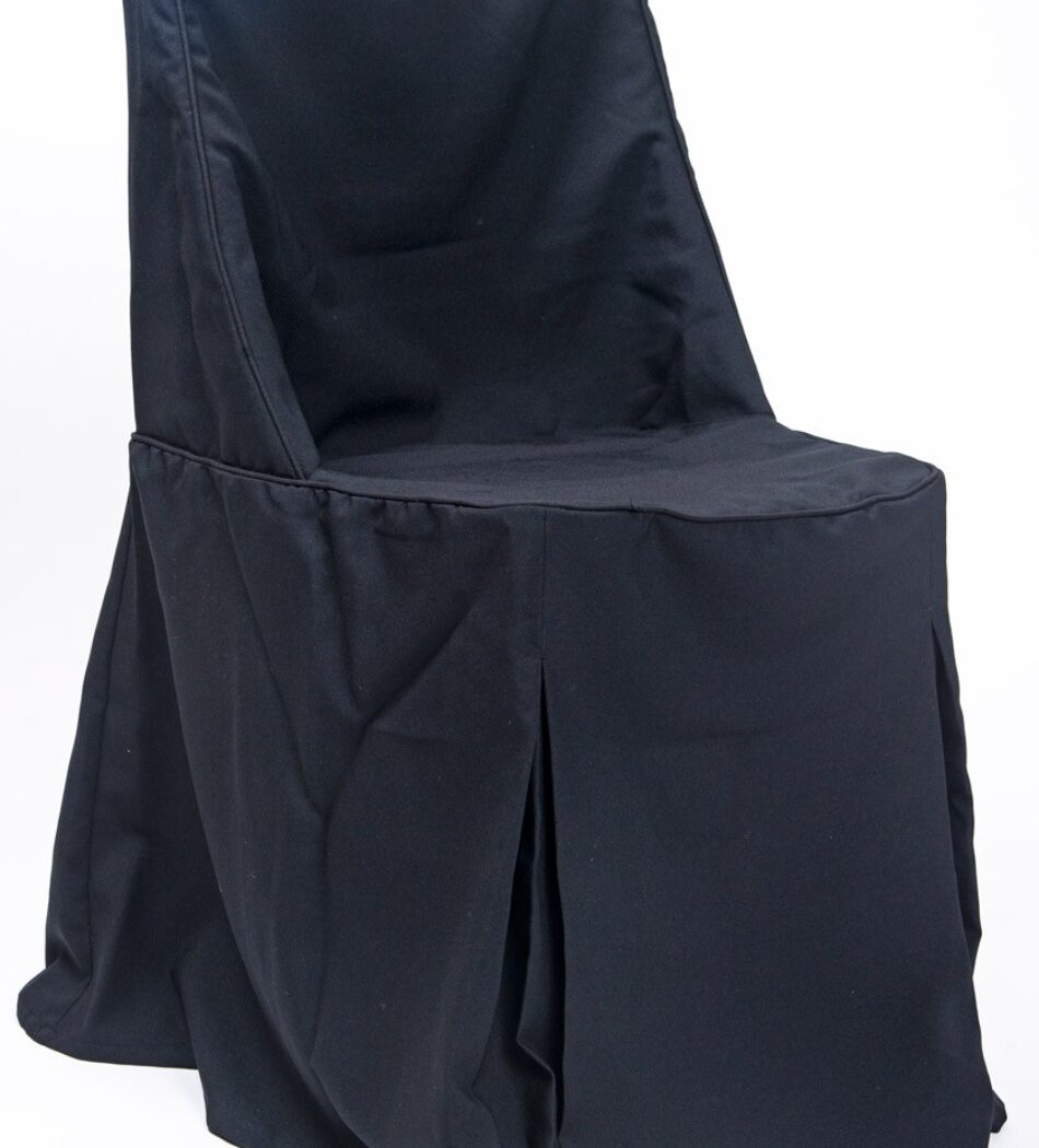 Funda negra para silla