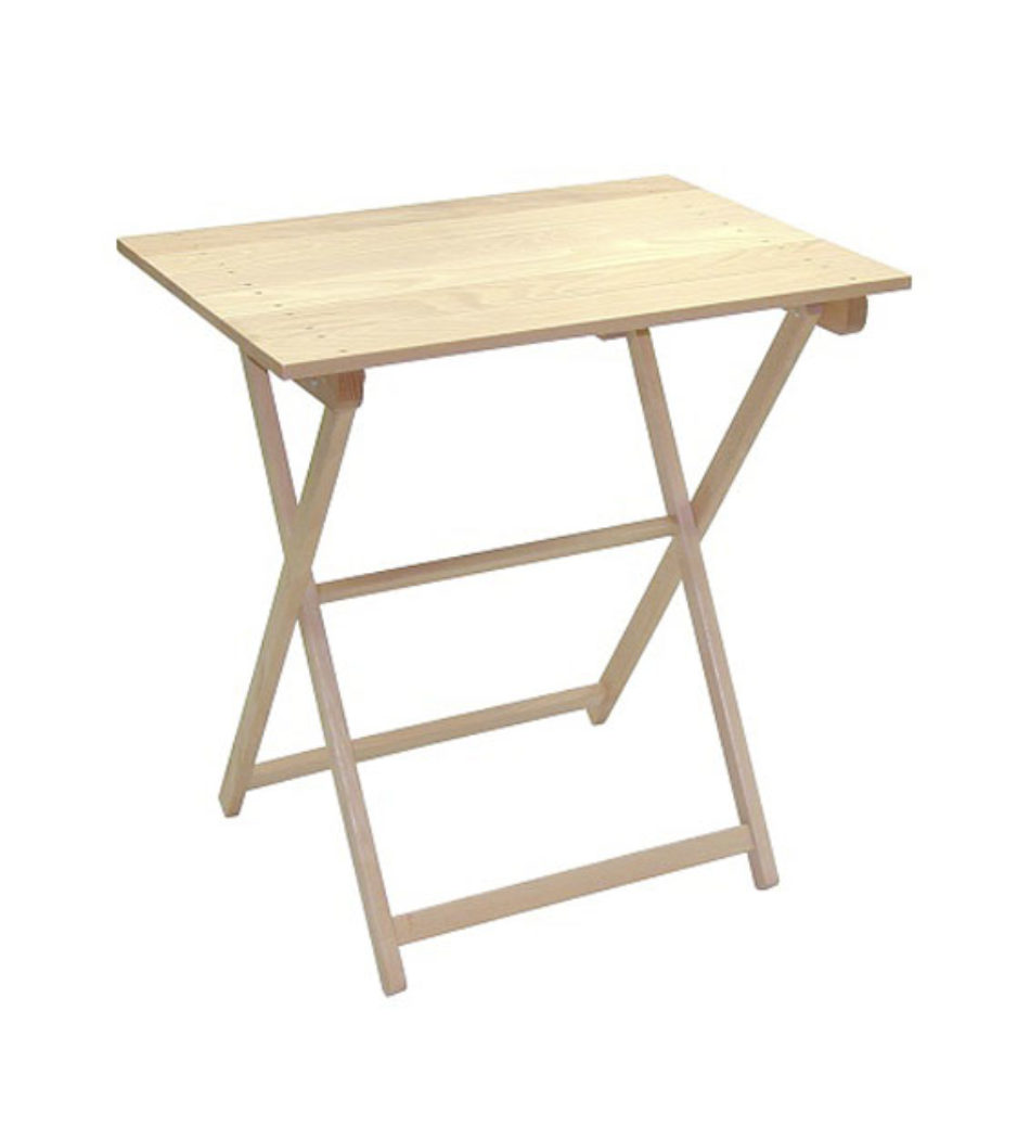 Mesa de madera plegable 75x45cm