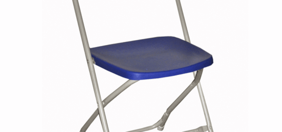 Silla plegable Sam Azul