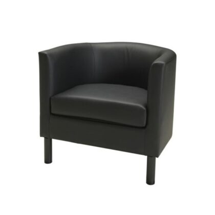 Sillón individual negro