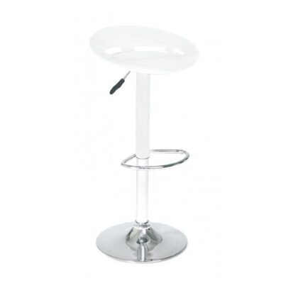 Taburete de diseño blanco