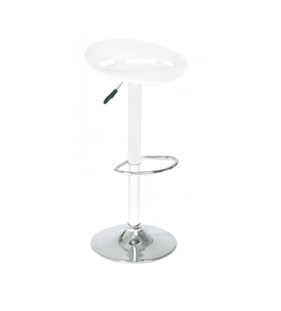 Taburete de diseño blanco