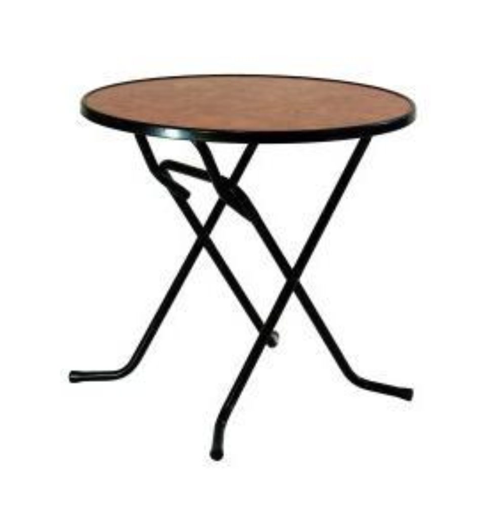 Mesa raíz patas plegables 0,80cm
