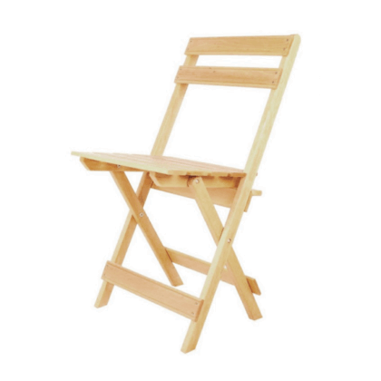 Silla de madera plegable 2