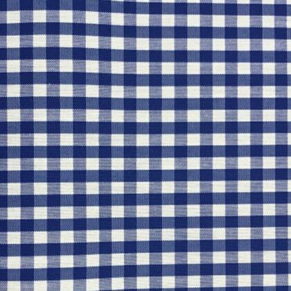 Cubre mantel vichy azul