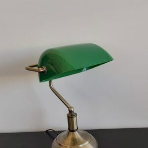 Lámpara vintage verde